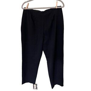 Talbots Petites Stretch Black Pants Size 14 Black